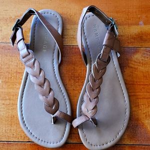 Rampage braid sandals